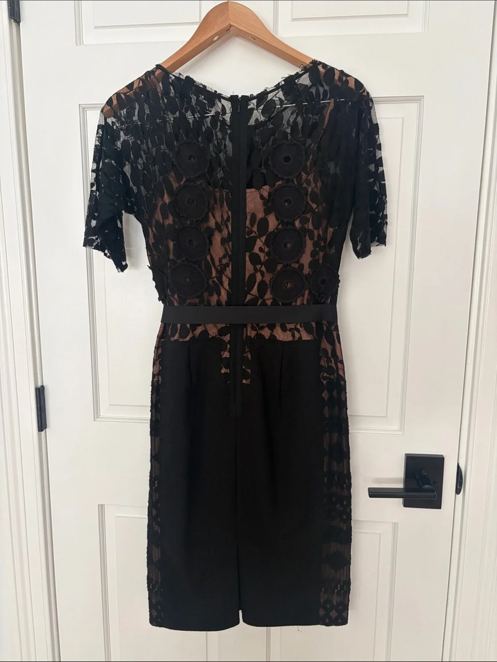 Anthropologie by Byron Lars Carassima Black Lace Midi Dress - Picture 4 of 7